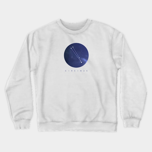 Circinus Constellation Crewneck Sweatshirt by clothespin